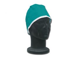 Cappellino chirurgico in cotone - colore verde