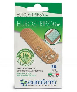 Cerotti Eurostrips Aloe in polietilene monouso EUROFARM®