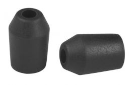 Adattatori monouso neri morbidi Ø 3,0 o 5,0 mm, 40 pezzi a confezione
