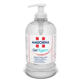 Amuchina X-Germ - gel igienizzante mani in flacone da 500 ml con tappo erogatore - cf da 12 pz