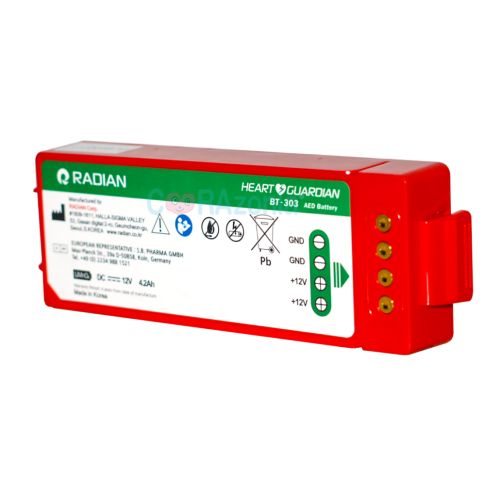 Batteria per defibrillatore DAE Radian HR-501 RADIAN