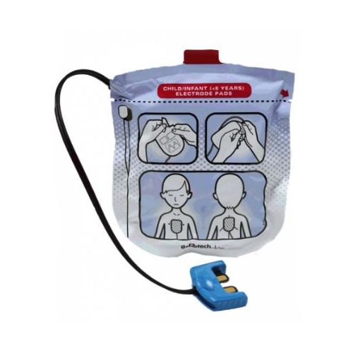 Piastre pediatriche per defibrillatore Defibtech Lifeline View