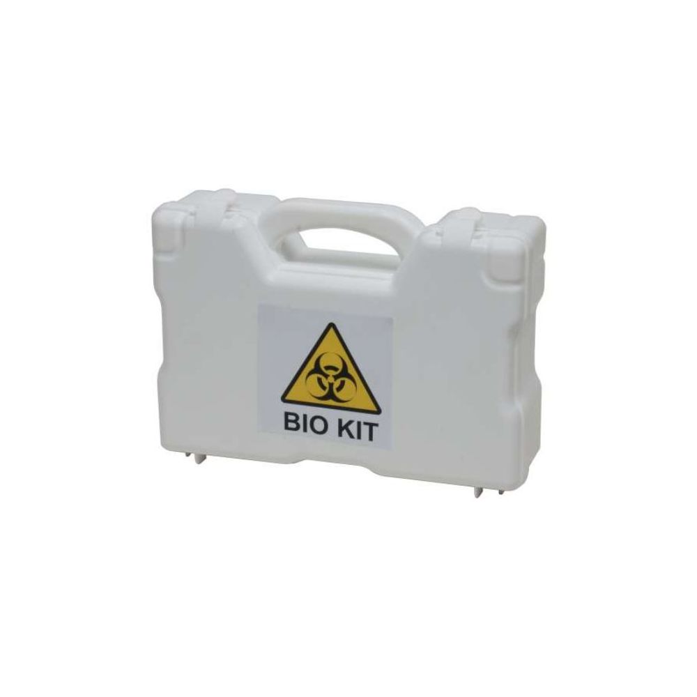 Kit di emergenza con polvere assorbente per raccolta di liquidi