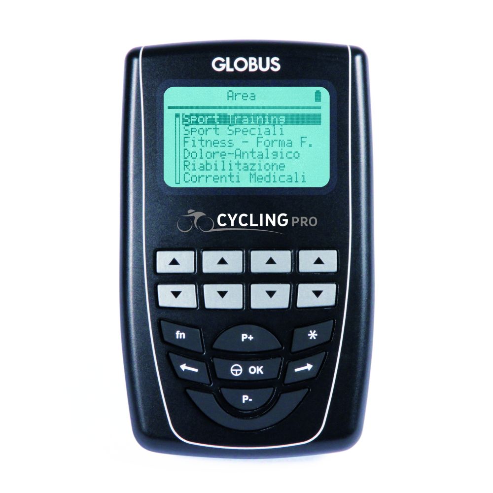Elettrostimolatore Globus Cycling Pro, 4 canali, 270 programmi
