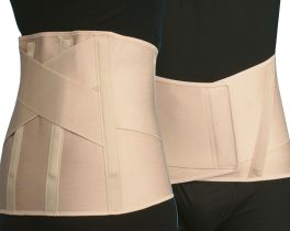 Fascia lombare elastica per donna TIELLE CAMP Alta 30 cm Mis L