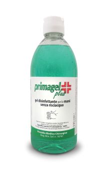 PRIMAGEL PLUS Gel disinfettante alcolico | Flacone 500 ml